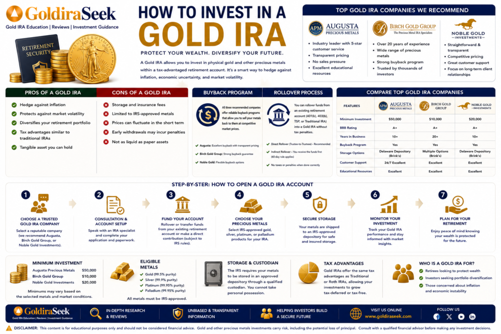 How to invest in a Gold IRA